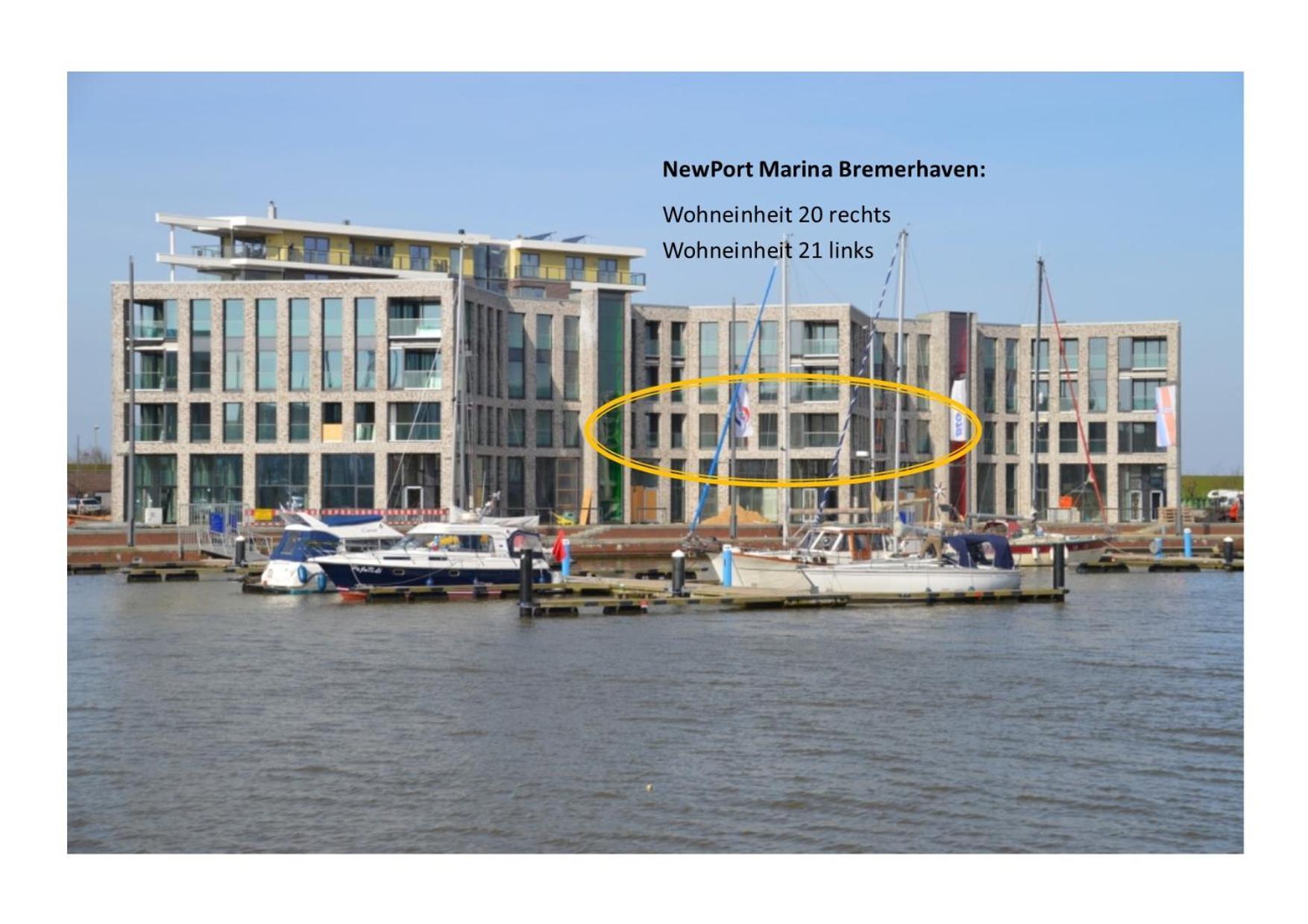 Ferienwohnung Neuer Hafen Marina Bremerhaven Ngoại thất bức ảnh
