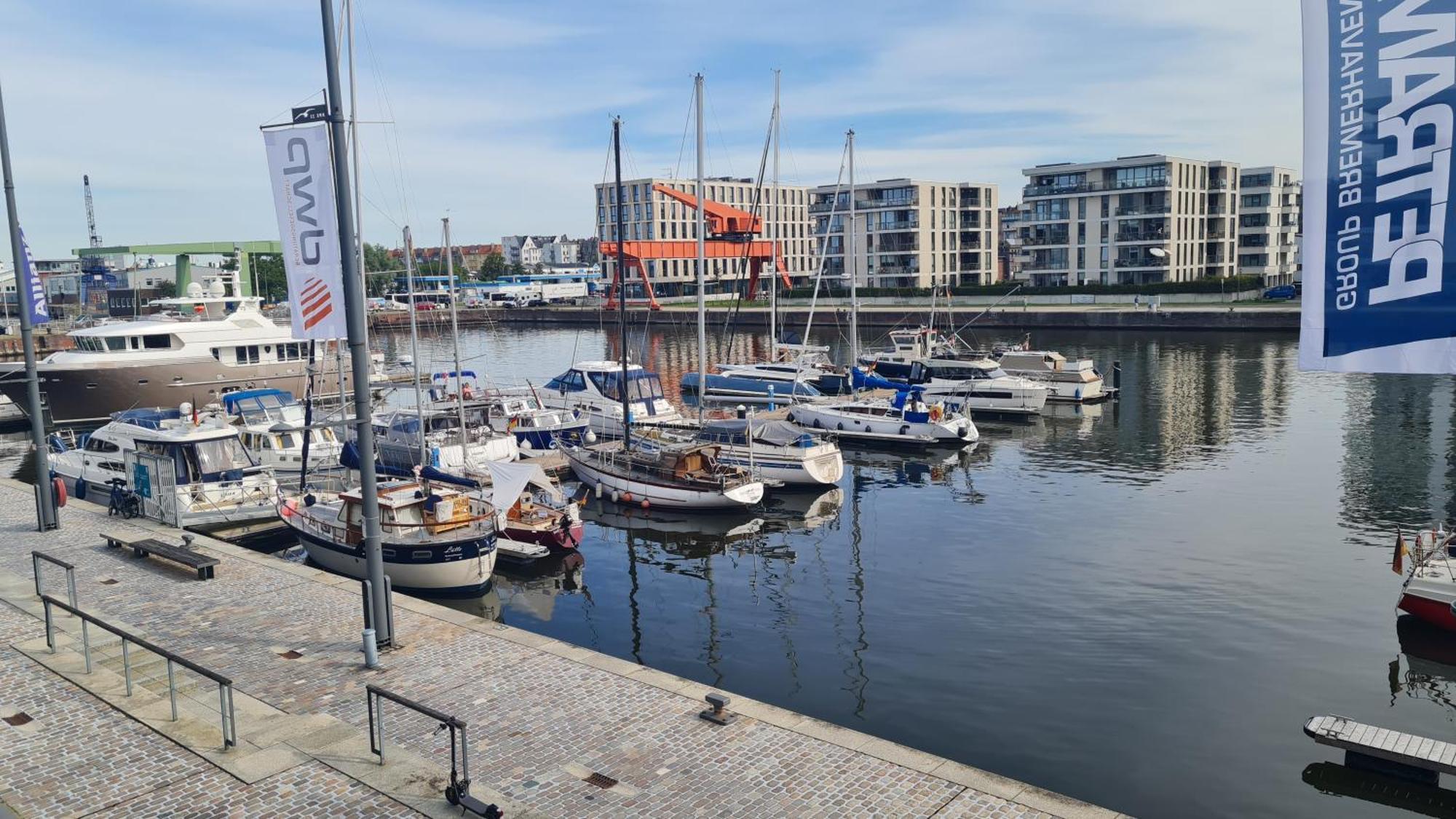 Ferienwohnung Neuer Hafen Marina Bremerhaven Ngoại thất bức ảnh